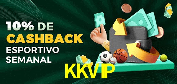 10% de bônus de cashback na KKVIP